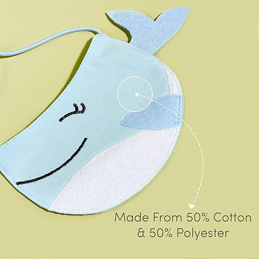 BARKBUTLER FOFOS CUTE PET BIB WHALE S