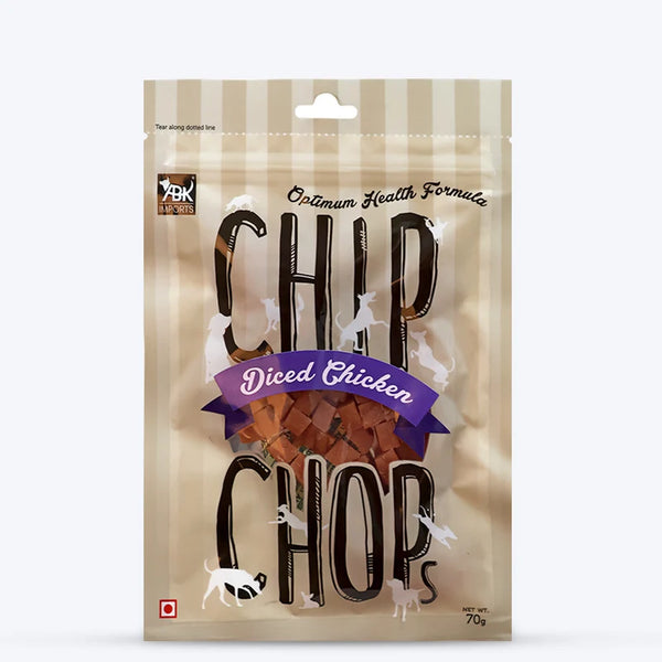 CHIP CHOPS DICED CHICKEN 70G