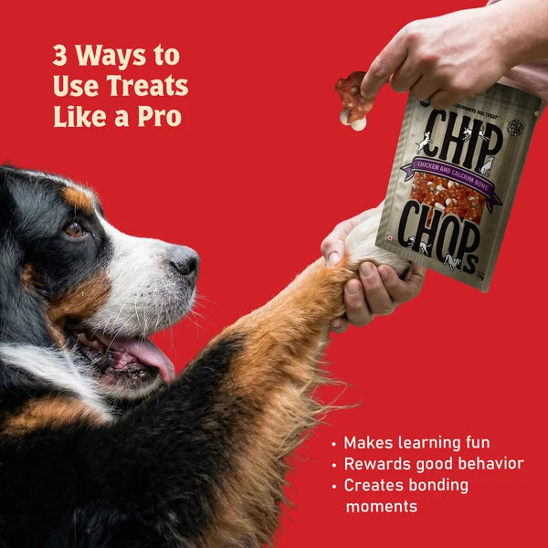 CHIP CHOPS CHICKEN AND CALCIUM BONE 70GM