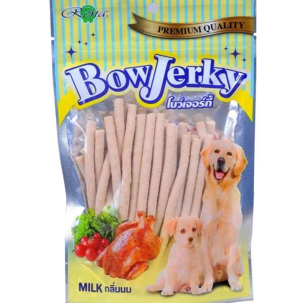 RENA BOW JERKY MILK 200GM
