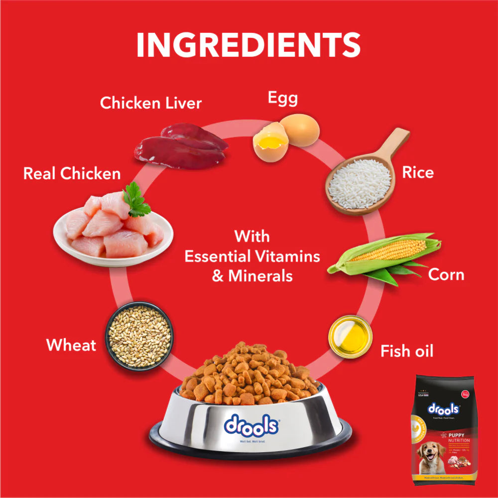 DROOLS PUPPY CHICKEN AND EGG 10KG