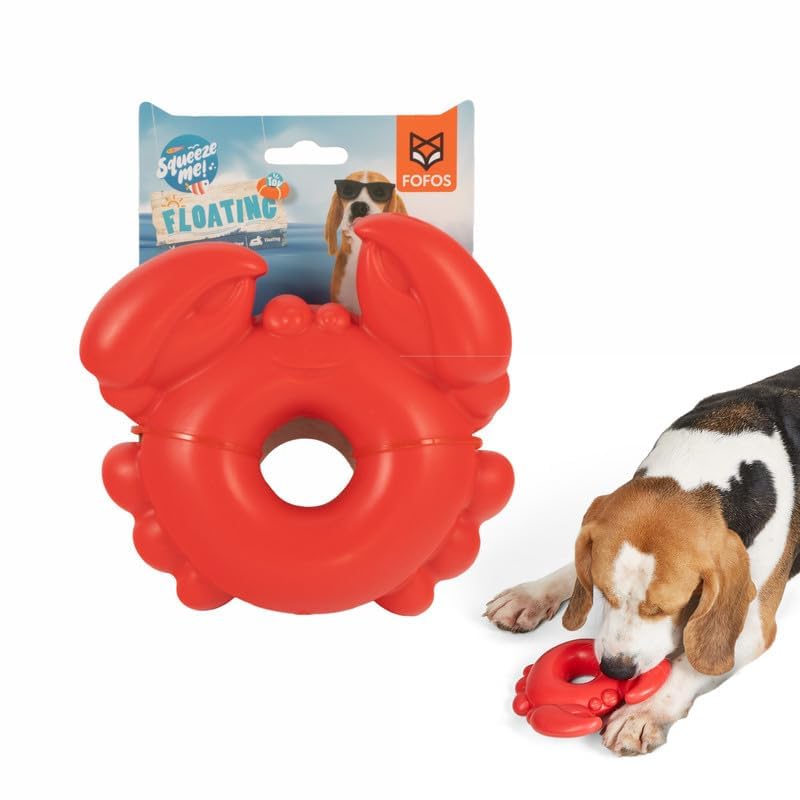 FOFOS OCEAN ANIMAL CHEWING SQUEAKY CRAB