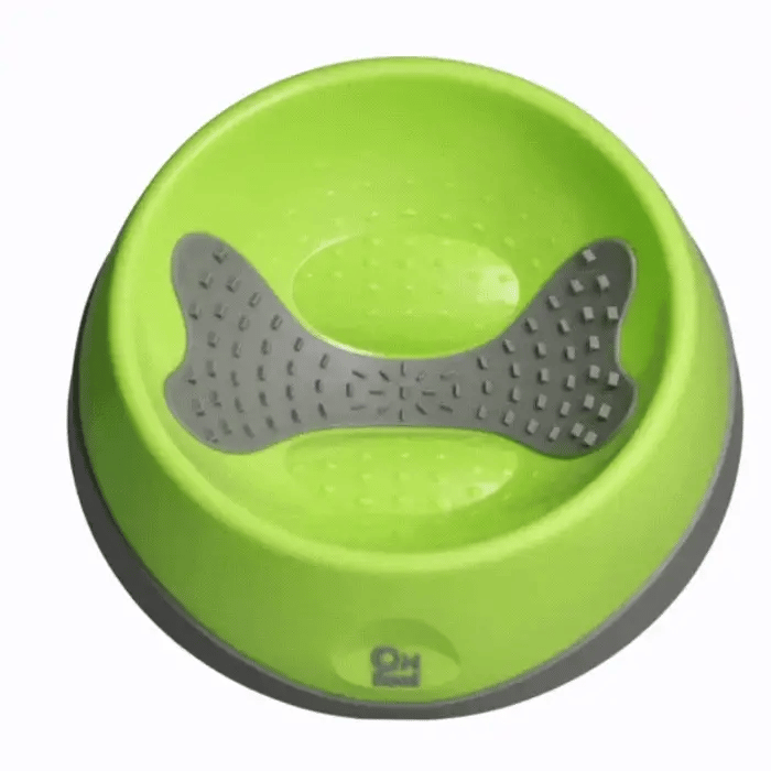 LICKIMAT OH BOWL GREEN LARGE