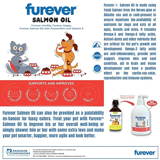 FUREVER SALMON OIL 120 ML