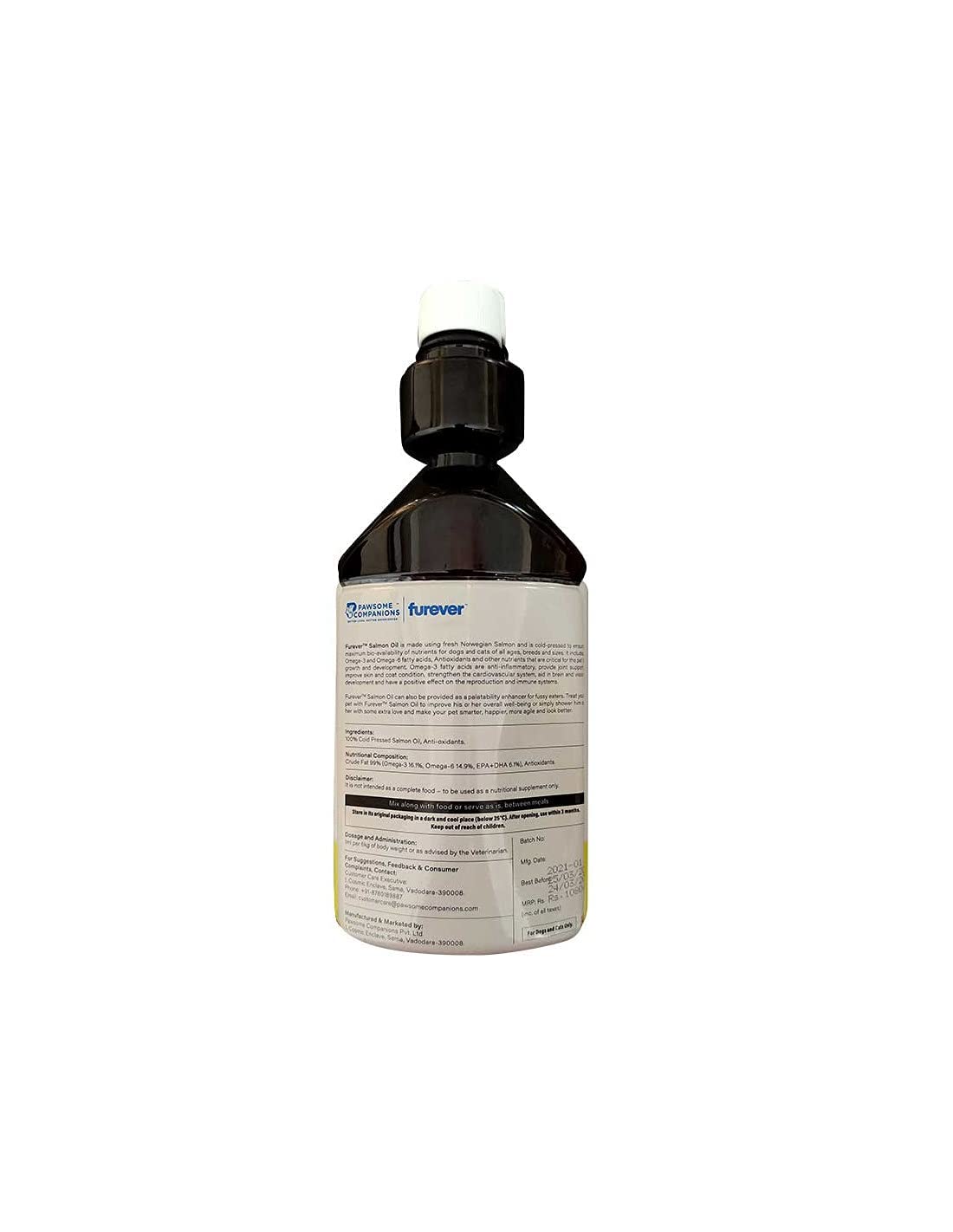 FUREVER SALMON OIL 500 ML