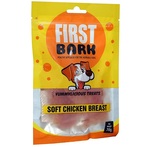 FIRST BARK SOFT CHICKEN BREAST 350GM