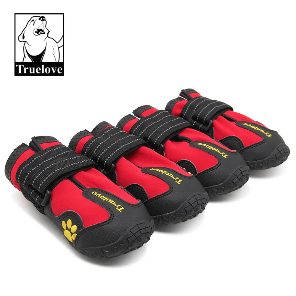 TRUELOVE PET BOOTS SIZE 5 RED