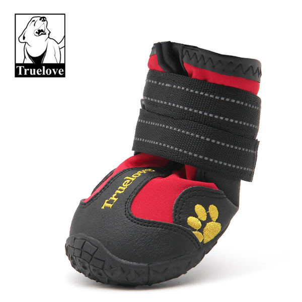 TRUELOVE PET BOOTS SIZE 5 RED