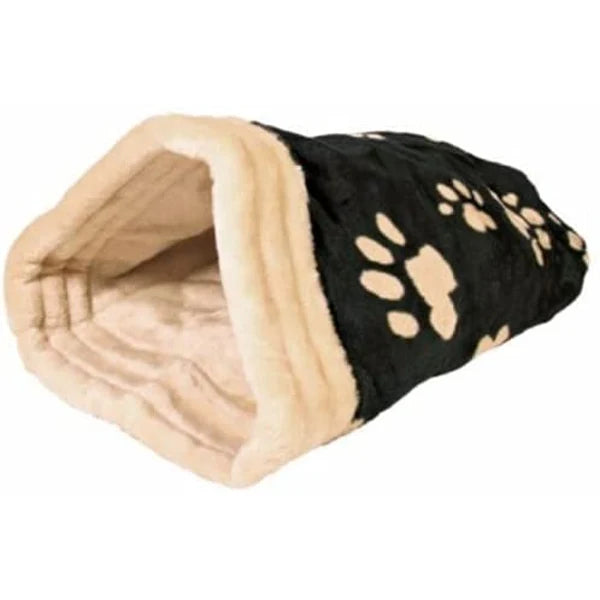 TRIXIE JASIRA CUDDLY SACK 25X27X45 CM BLACK BEIGE