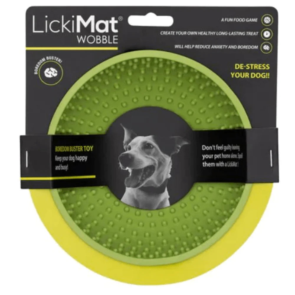LICKIMAT WOBBLE LIGHT GREEN