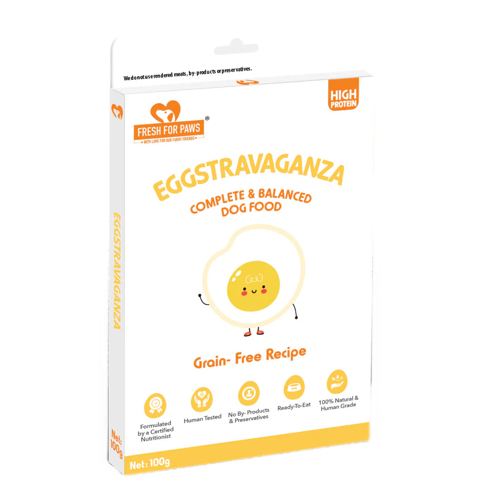 FRESH FOR PAWS EGGSTRAVAGANZA 100GM