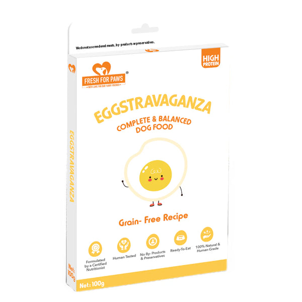 FRESH FOR PAWS EGGSTRAVAGANZA 100GM