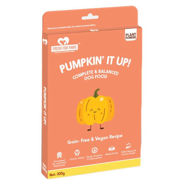 FRESH FOR PAWS PUMKIN IT UP 100GM