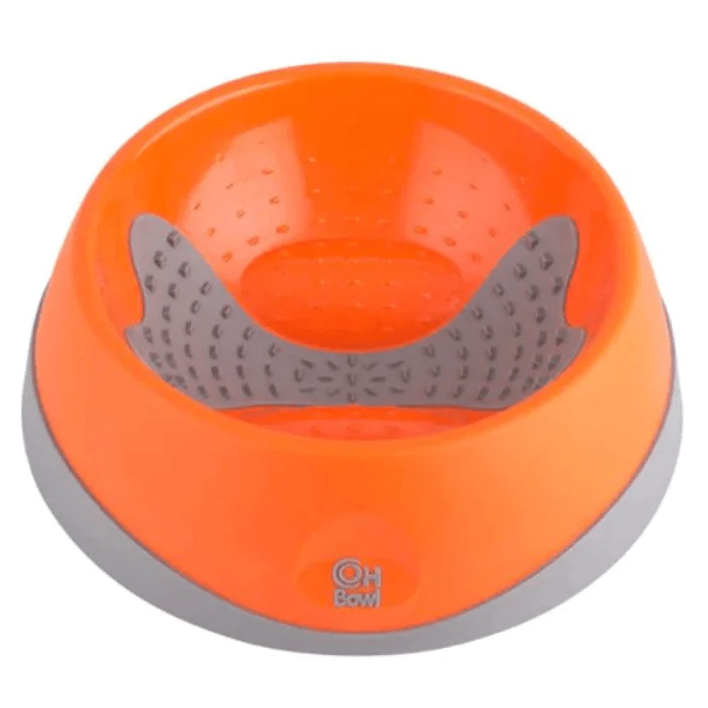 LICKIMAT OH BOWL ORANGE SMALL