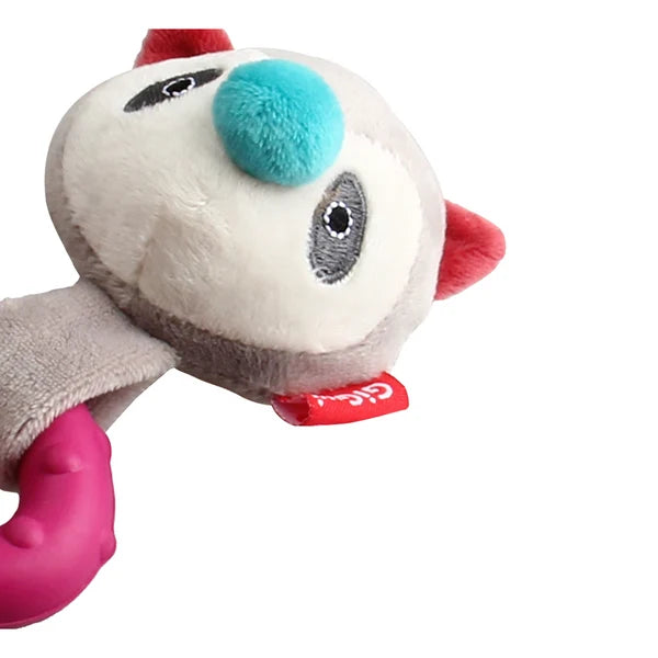 GIGWI SUPPA PUPPA RING RACOON XS SQUEAKER PLUSH