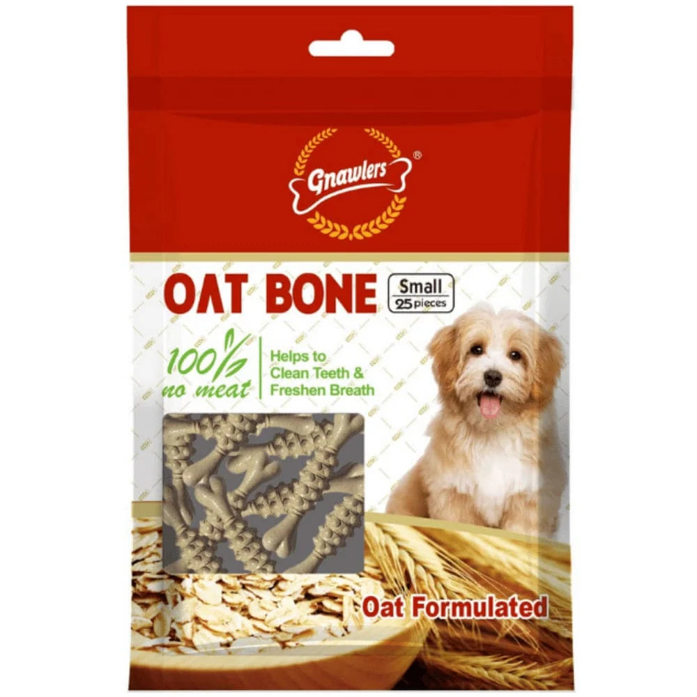 GNAWLERS OAT BONE 60G(3 INCH)
