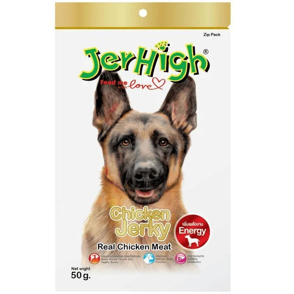 JERHIGH CHICKEN JERKY 50G