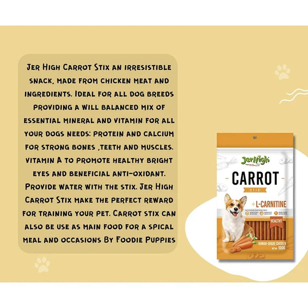 JERHIGH CARROT STIX 100G