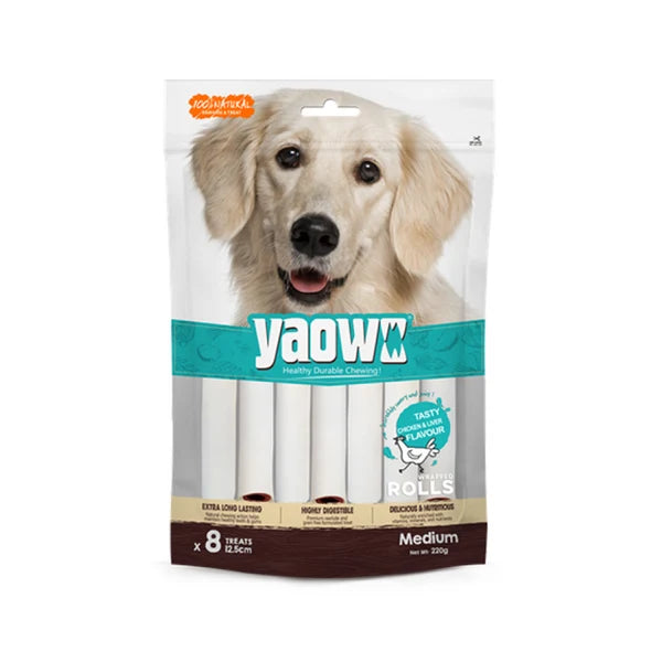 GNAWLERS 4.5 INCH MEDULLA ROLL 220G