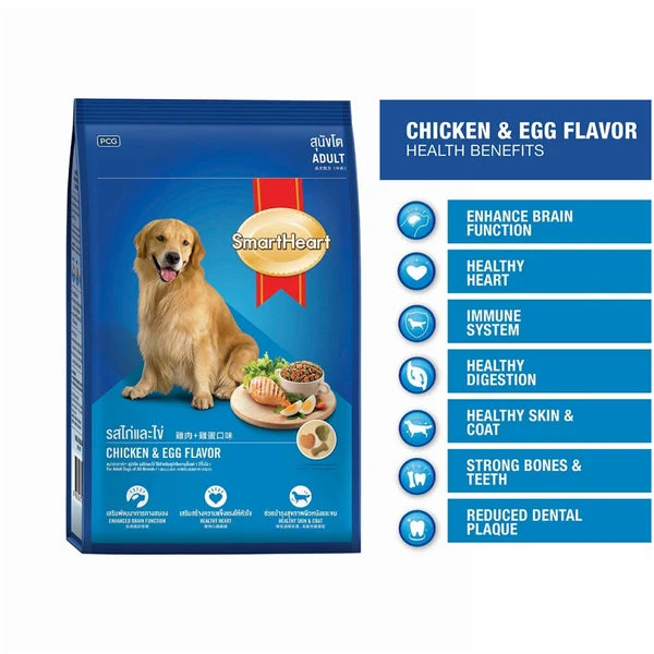 SMARTHEART ADULT CHICKEN AND EGG 20KG