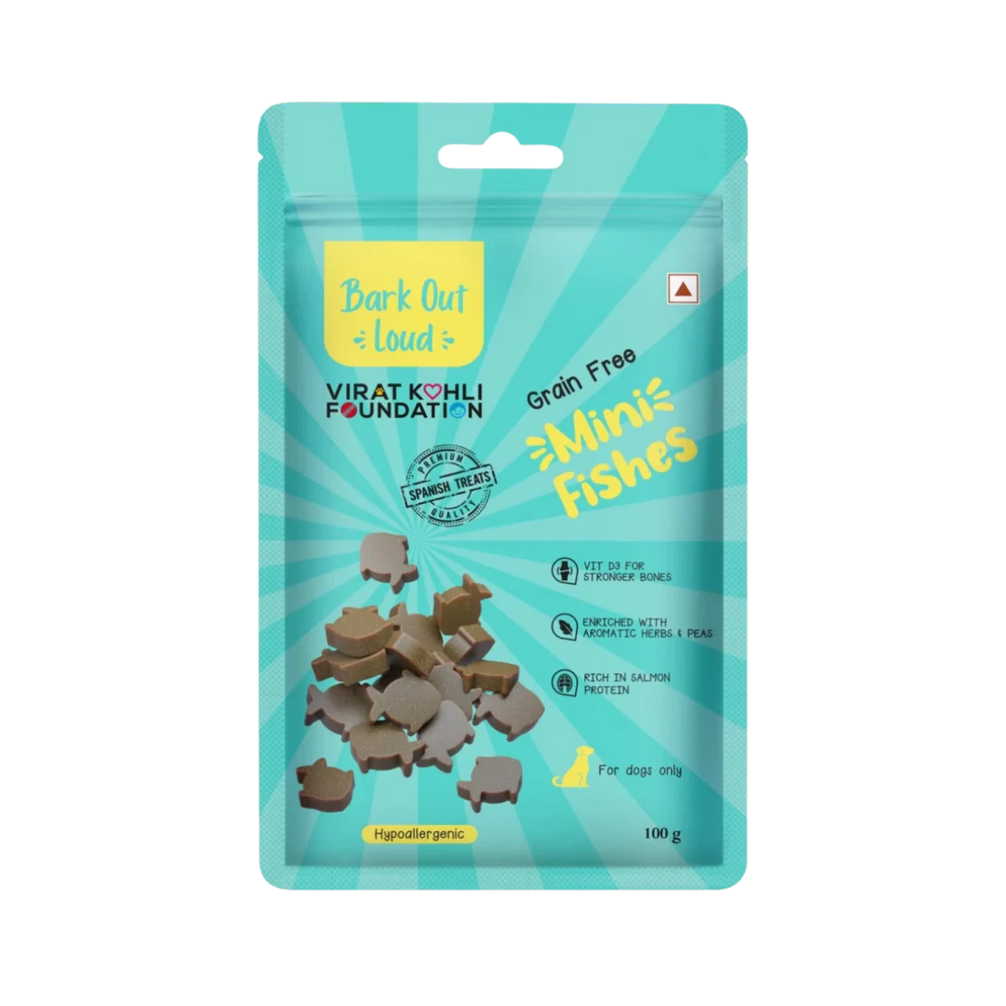 BOL MINI FISHES GRAIN FREE 100GM