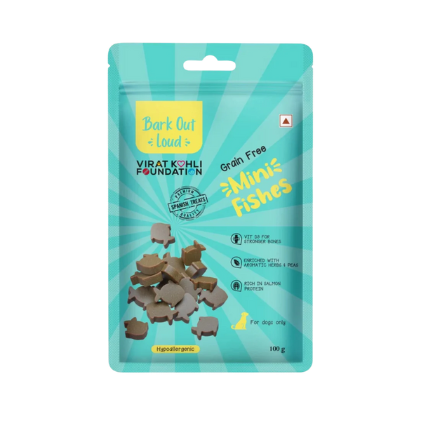 BOL MINI FISHES GRAIN FREE 100GM