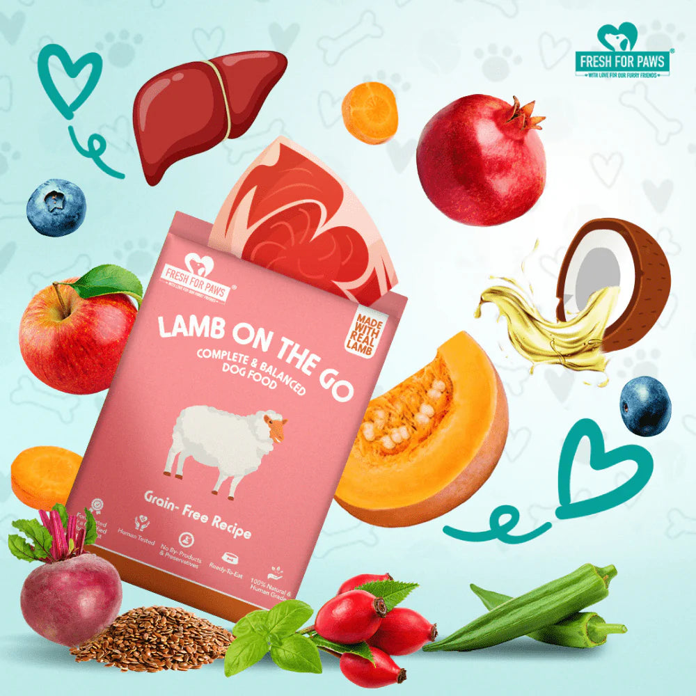 FRESH FOR PAWS LAMB ON THE GO 100GM