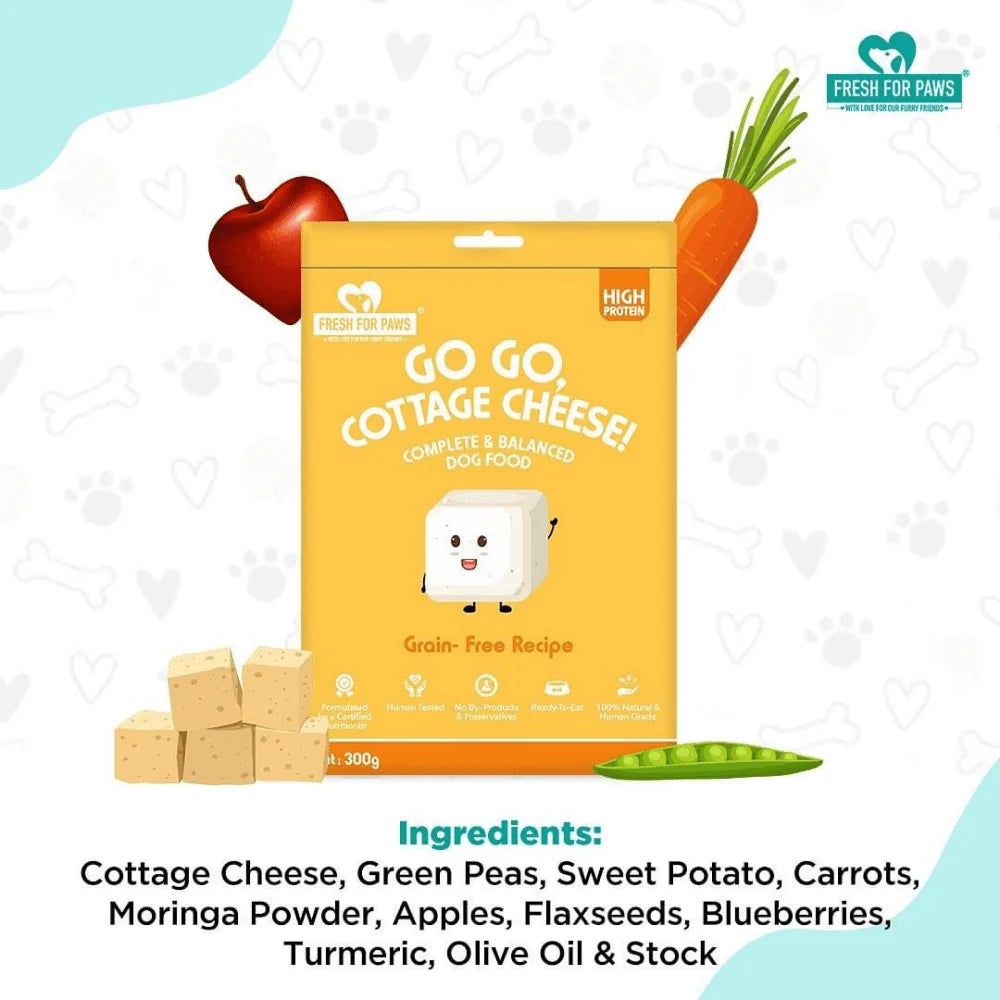 FRESH FOR PAWS GO GOCOTTAGE CHEESE 100GM