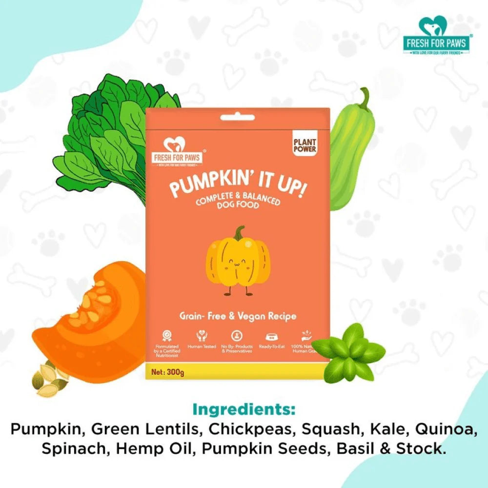 FRESH FOR PAWS PUMKIN IT UP 100GM
