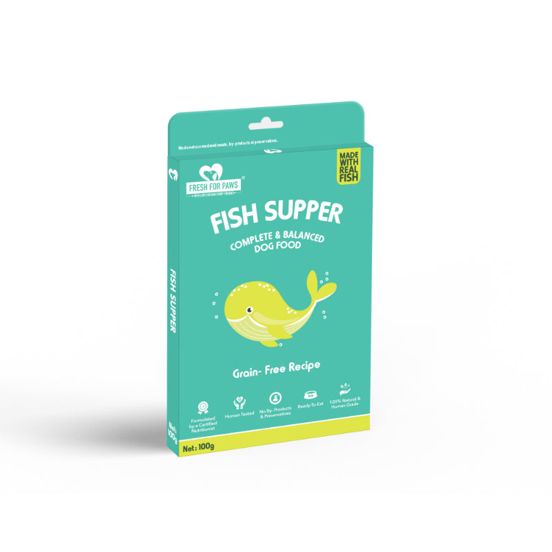 FRESH FOR PAWS FISH SUPPER 100GM