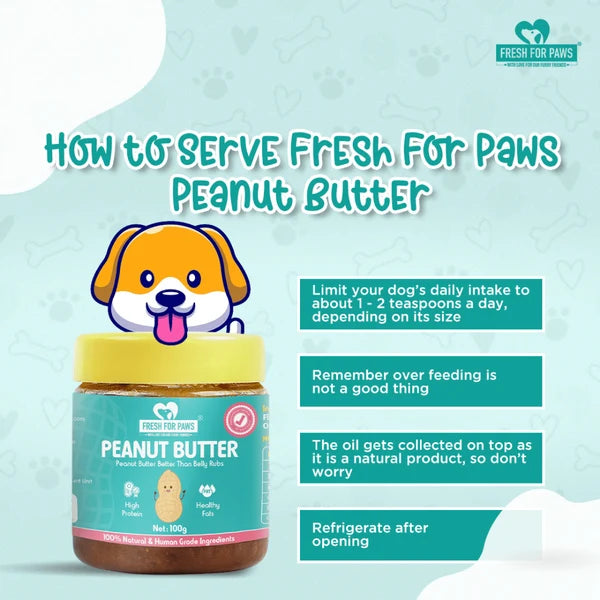 FRESH FOR PAWS PEANUT BUTTER 250G