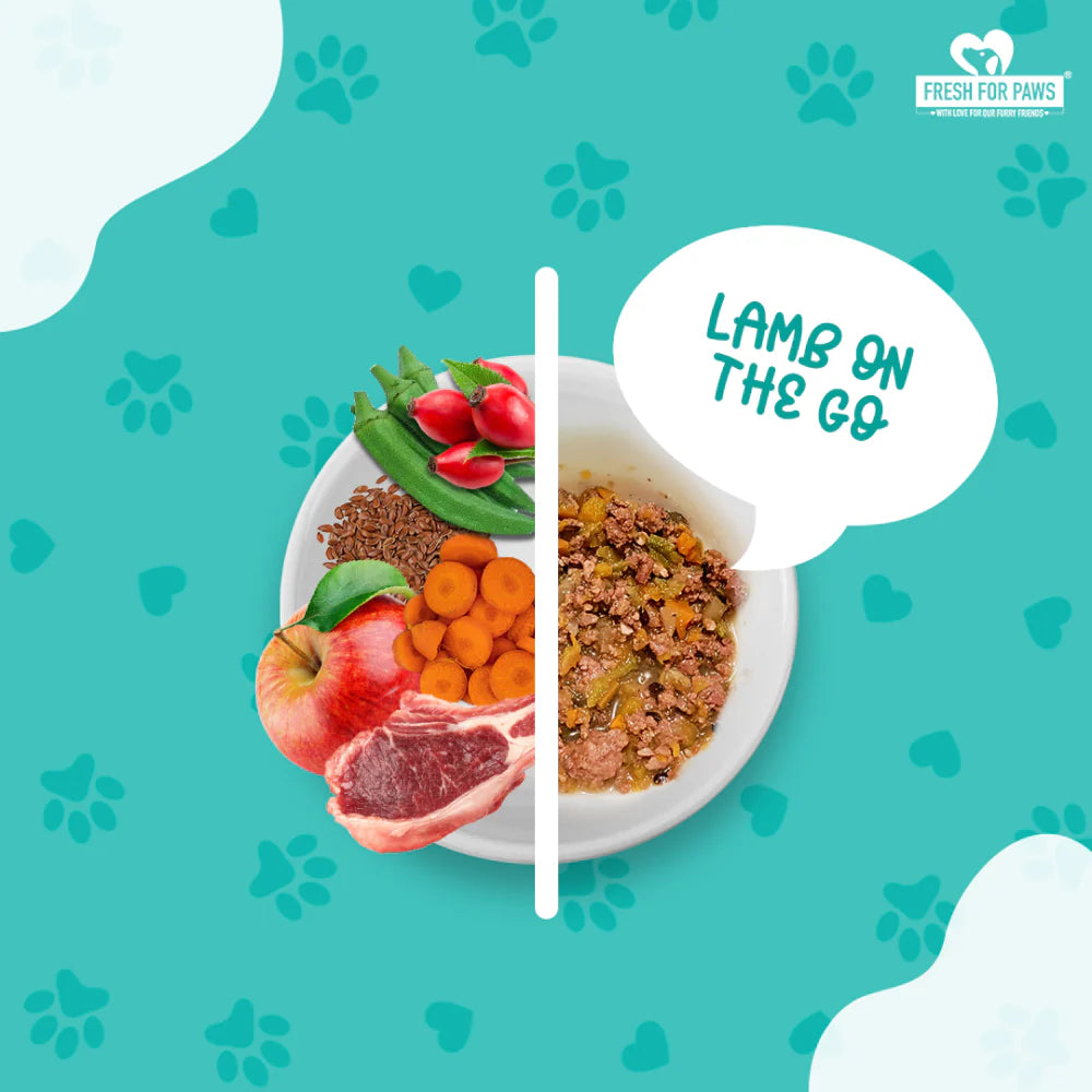 FRESH FOR PAWS LAMB ON THE GO 100GM