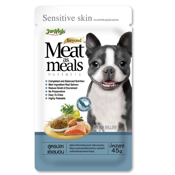 JERHIGH MEAT AS MEALS SALMON RECIPE 45G