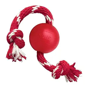 KB21 KONG BALL WITH ROPE SM