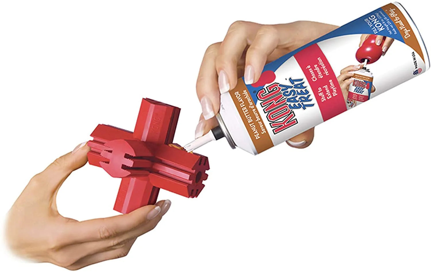 KONG JUMP N JACK SMALL TOY