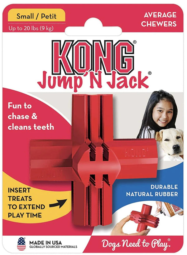 KONG JUMP N JACK SMALL TOY