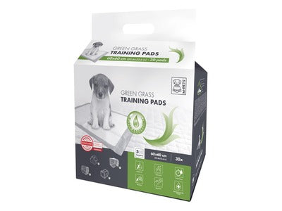 M PET GREEN GRASS PUPPY TRAINING PADS 60X60 30 PCS
