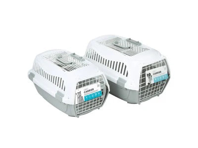 M PETS GIRO CARRIER GREY WHITE SMALL 20 INCH