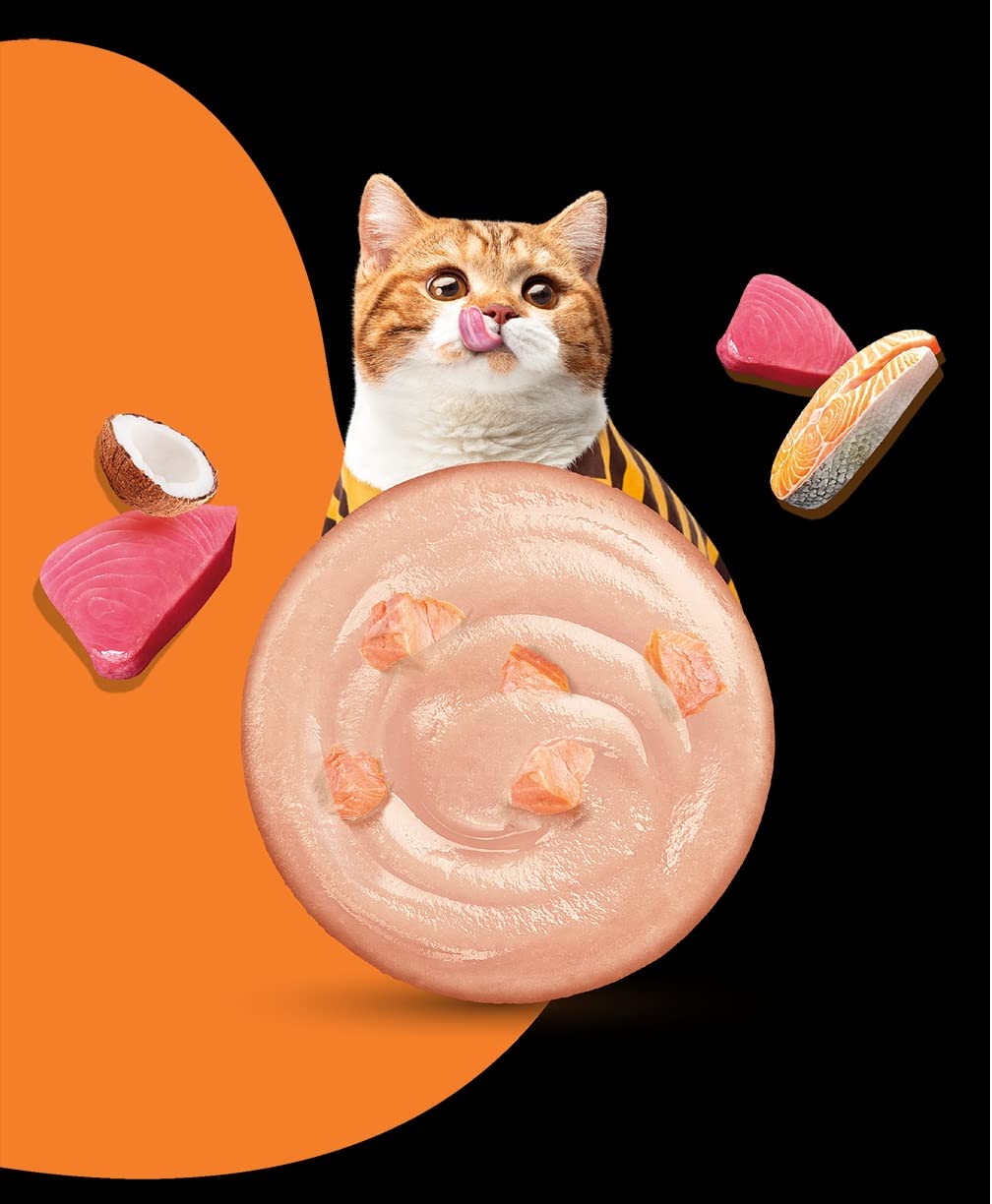 MOOCHIE MOUSSE WITH SALMON CAT GRAVY 85G