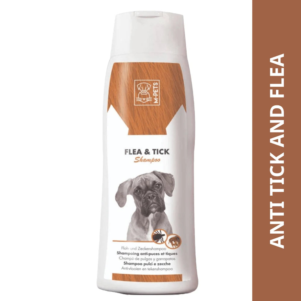 M PETS FLEA AND TICK SHAMPOO 250ML