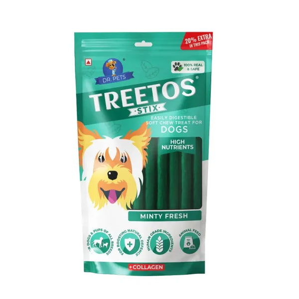 DR PET TREETOS MINTY FRESH 70G