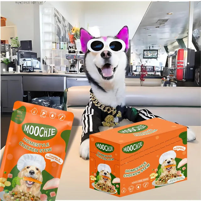 MOOCHIE HS CHICKEN STEW 120G