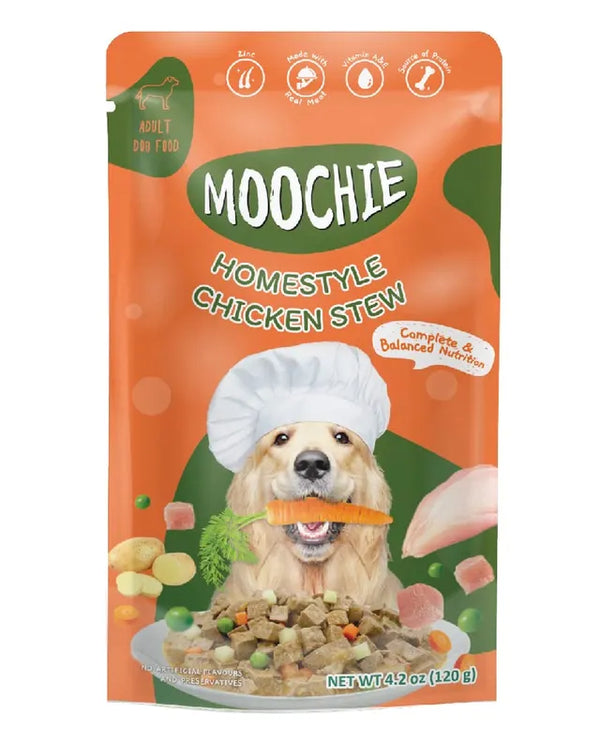 MOOCHIE HS CHICKEN STEW 120G