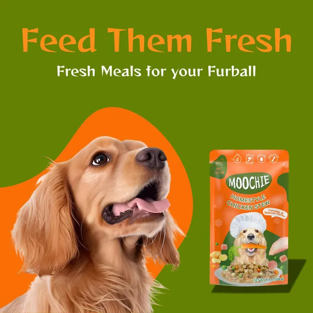 MOOCHIE HS CHICKEN STEW 120G