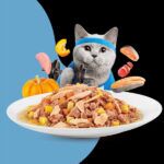 MOOCHIE WC CAT FOOD MINCE WITH SALMON 85G