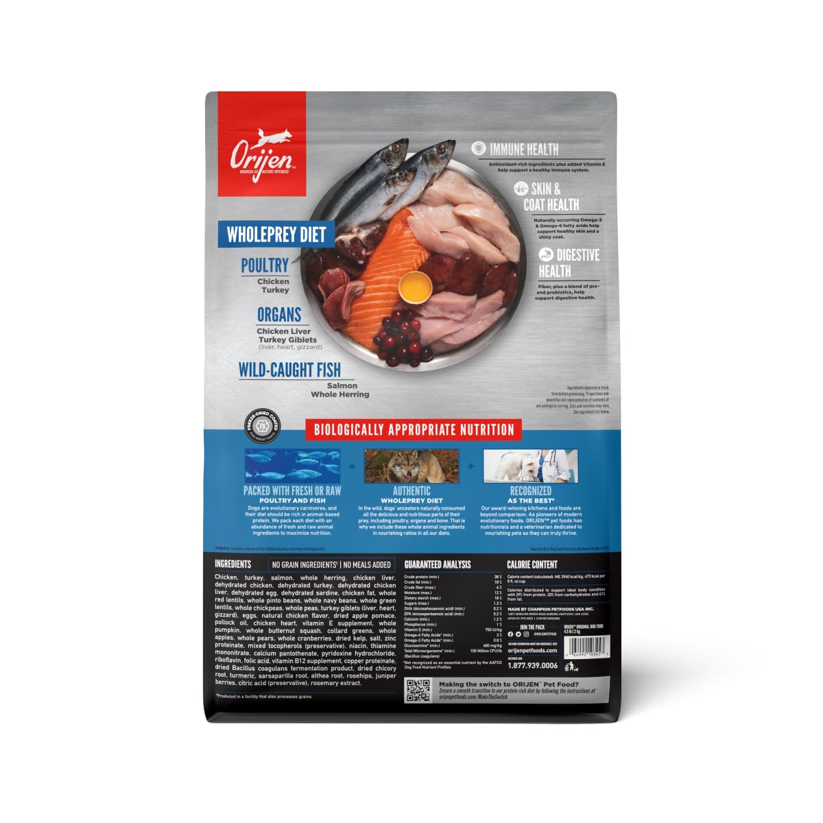 ORIJEN ORIGINAL ADULT DOG FOOD 2KG