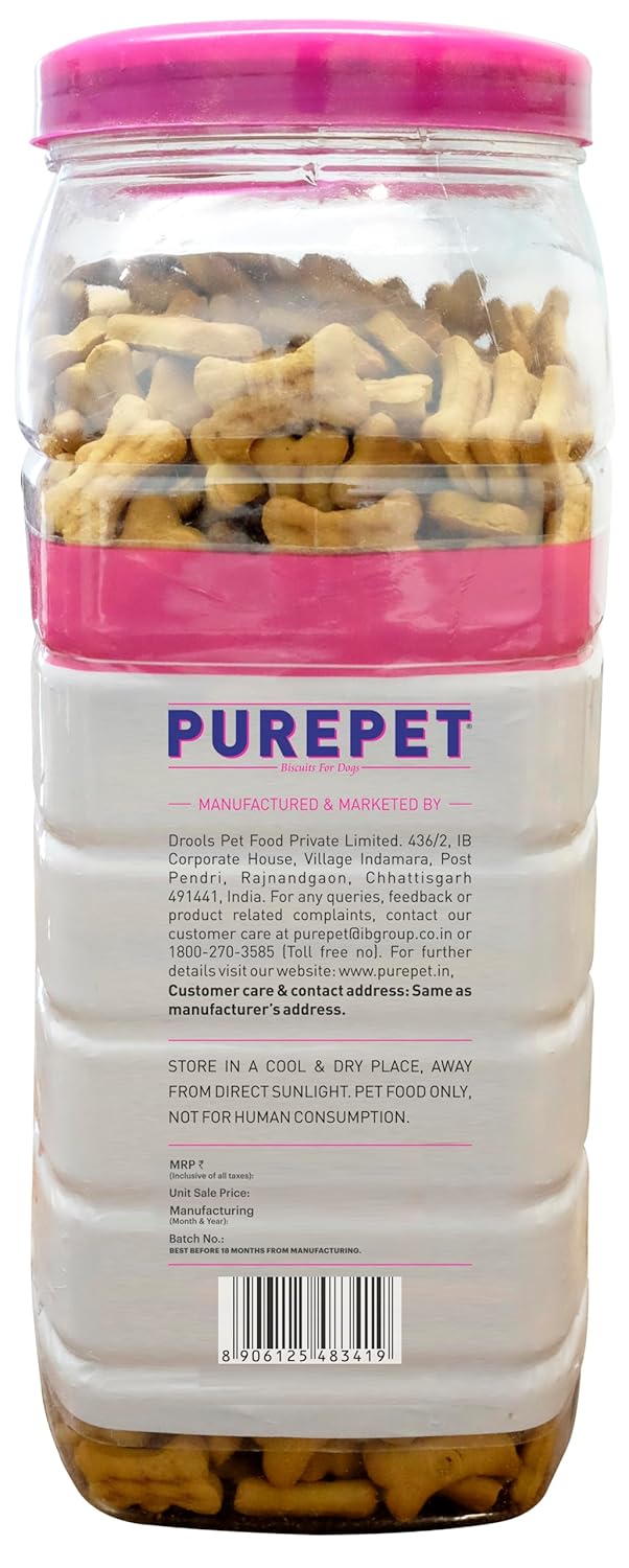 PUREPET TREAT MUTTON JAR 800GM