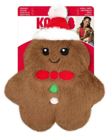 KONG HOLIDAY SNUZZLES MINI GINGERBREAD XS