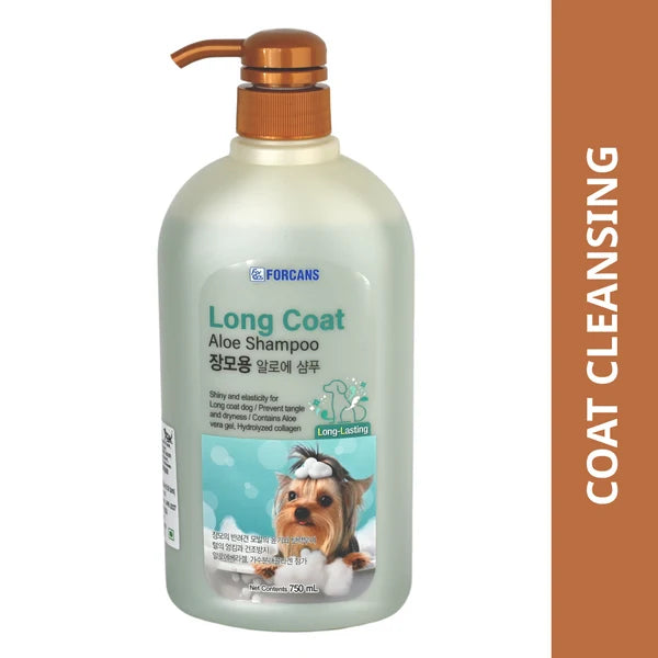 FORCANS LONG COAT ALOE SHAMPOO 750 ML