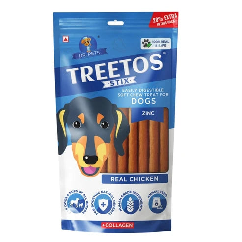 DR PET TREETOS REAL CHICKEN 70G